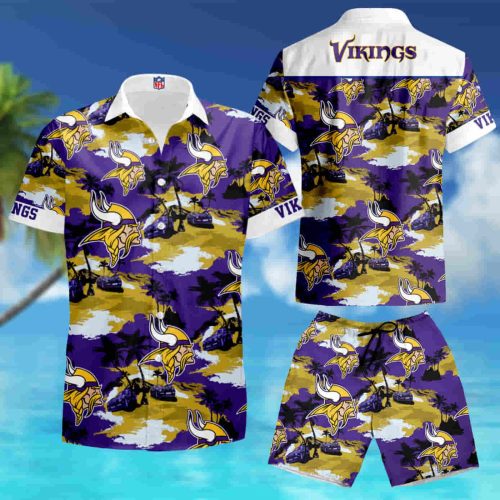 Nfl Minnesota Vikings Hawaiian Shirt V1 summer shirt