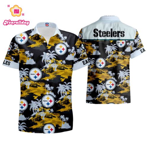 Nfl Pittsburgh Steelers Tommy Bahama Hawaiian Shirt summer shirt