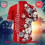 NFL TAMPA BAY BUCCANEERS FLOWER HAWAIIAN SHIRT AND TSHIRT FOR FANS NEW SUMMER ALOHA FOOTBALL SHIRTS
