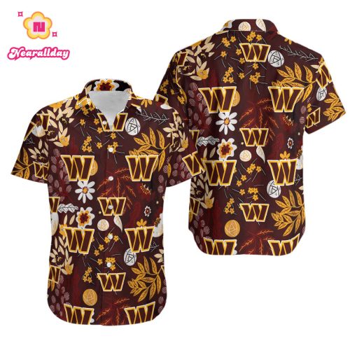 NFL Washington Commanders Aloha Version Hawaiian Shirt Men & Women Aloha Shirt