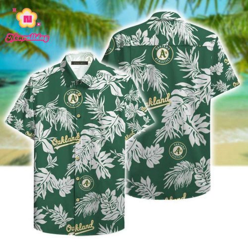 Oakland Athletics Hawaiian Shirt - Official MLB Aloha Gear