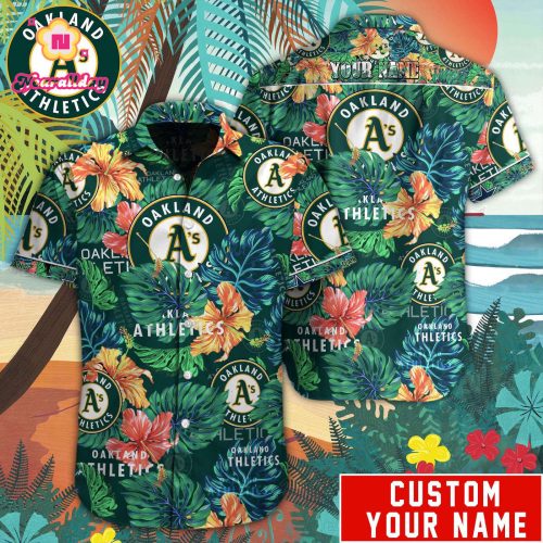 Oakland Athletics MLB Custom Hawaiian Shirt – Officially Licensed M-38778