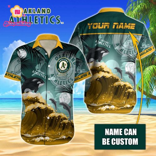 Oakland Athletics MLB Hawaiian Shirt – Custom T-38177 Official Team Merchandise