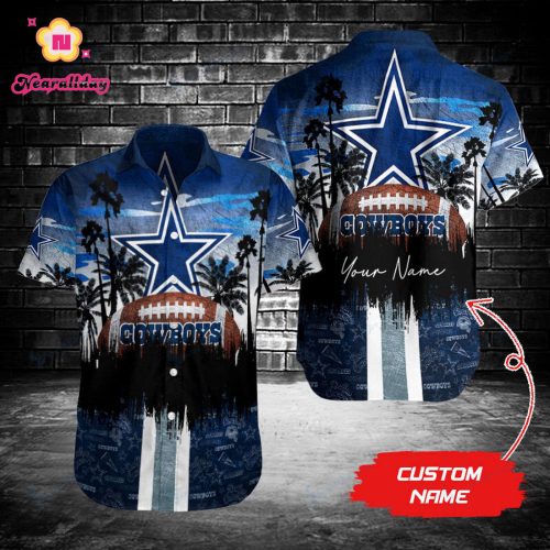 Personalized Dallas Cowboys Beautiful Beach 3D Limited Hawaiian Shirt