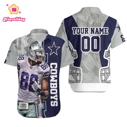 Personalized Dallas Cowboys Shirt, Super Bowl 2021 Lamb 88 Cowboys 3D Hawaiian Shirt
