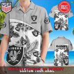 PERSONALIZED NFL LAS VEGAS RAIDERS NEW SUMMER 2024 HAWAIIAN SHIRT
