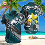 Philadelphia Eagles Bart Simpson Hawaiian Shirt, Gift for Fans