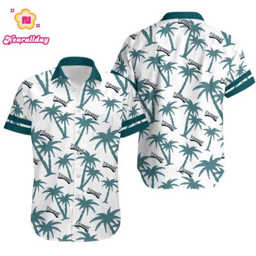 Philadelphia Eagles Coconut Tree NFL Gift For Fan Hawaii Shirt and Sho