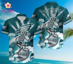 Philadelphia Eagles Grateful Dead Surfing Hawaiian Shirt