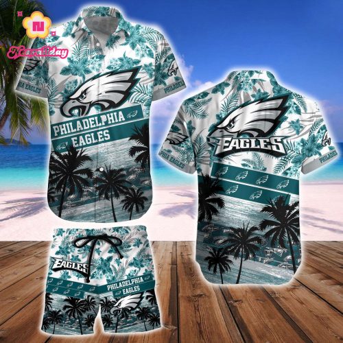 Philadelphia Eagles Hawaiian Shirt And Beach Short – Gift for Men Women