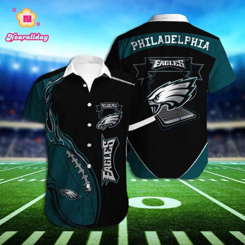 Philadelphia Eagles Hawaiian Shirt Eagles Hawaiian Shirt Hawaiian Outfit For Men