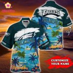 Philadelphia Eagles NFL Customized Summer Hawaiian Shirt