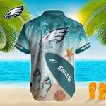 Philadelphia Eagles NFL Printed Hawaiian Shirt Custom Gift