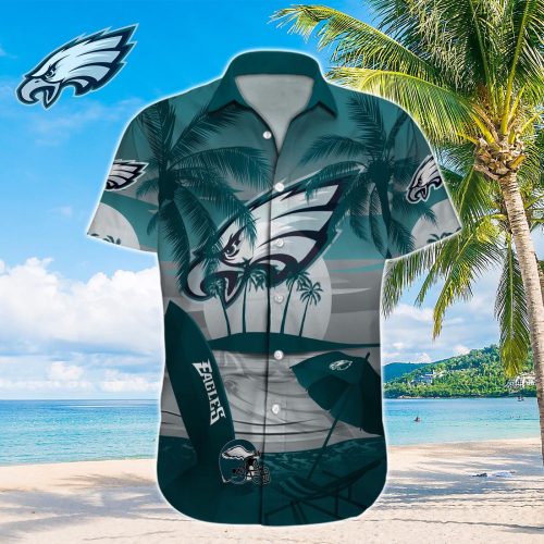 Philadelphia Eagles NFL Printed Hawaiian Shirt Custom Gift