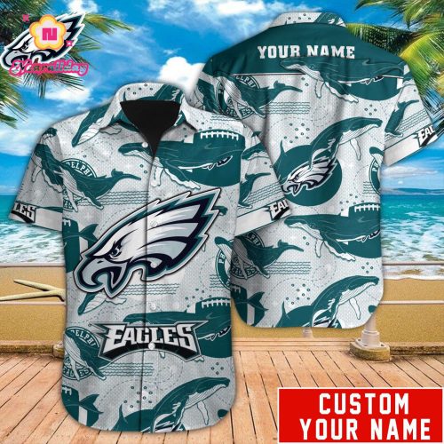 Philadelphia Eagles NFLHawaiian shirt Custom Gift