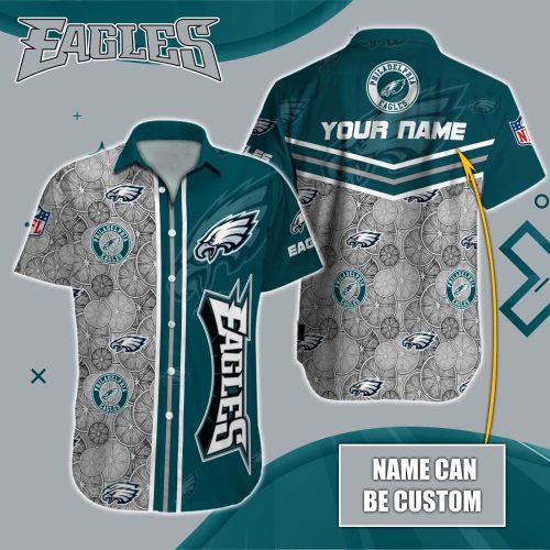Philadelphia Eagles NFLHawaiian shirt Custom Gift