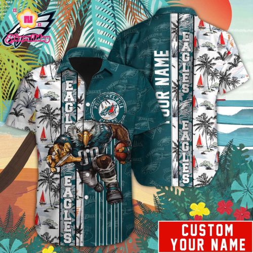 Philadelphia Eagles NFLHawaiian shirt Custom Gift