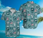 Philadelphia Eagles Summer Commemorative 2021 Hawaiian Shirt, Gift For Fans