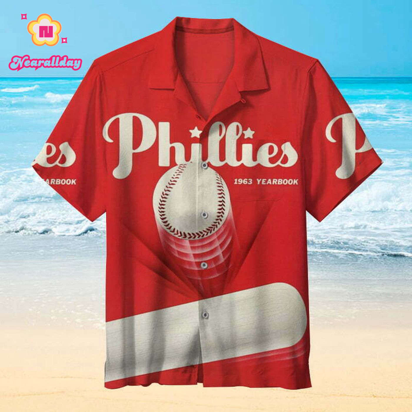 Philadelphia Phillies Hawaiian Shirt – Official MLB Merchandise Philadelphia Phillies Hawaiian Shirt – Official MLB Merchandise