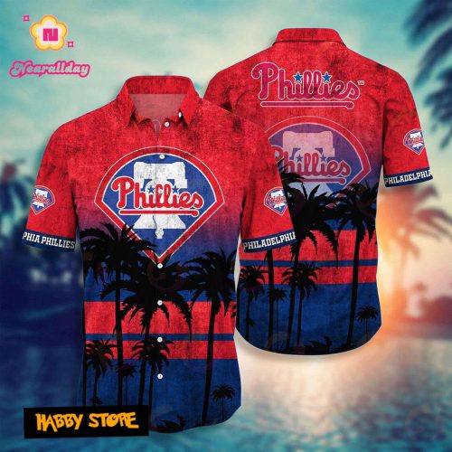 Philadelphia Phillies MLB Hawaii Shirt - Official Team Gear for Fans