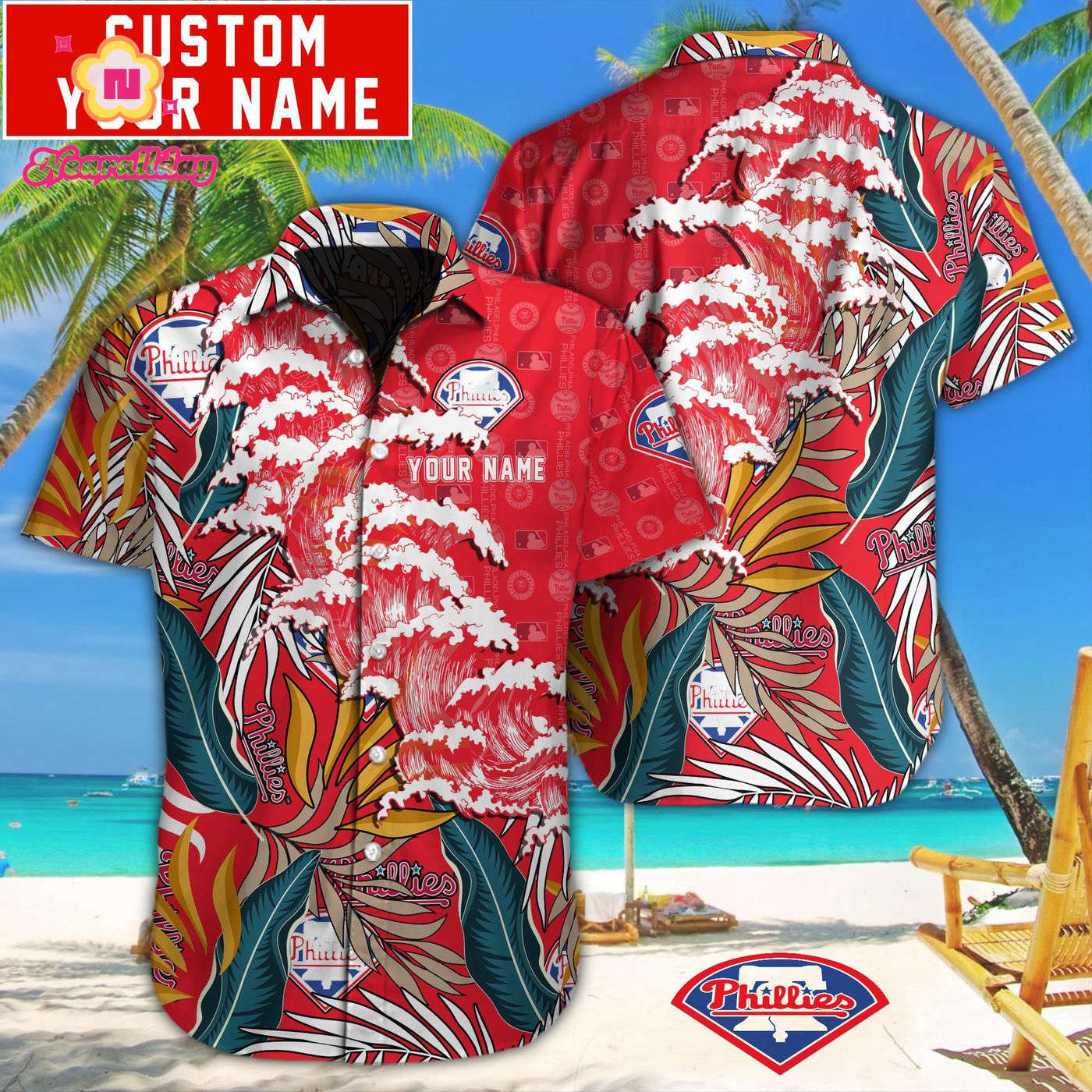 Philadelphia Phillies MLB Hawaiian Shirt – Officially Licensed Fan Gear Philadelphia Phillies MLB Hawaiian Shirt – Officially Licensed Fan Gear