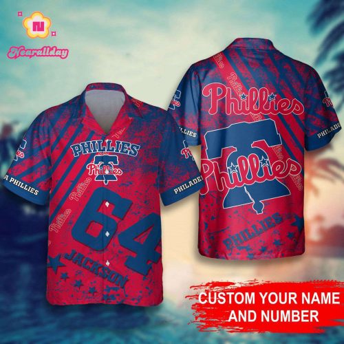 Custom Philadelphia Phillies MLB Hawaiian Shirt – Personalized Fan Gear