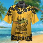Pittsburgh Pirates Baby Yoda Hawaiian Shirt Set for Men Women Kids – Short Sleeve Aloha Button Up Pittsburgh Pirates Baby Yoda Hawaiian Shirt Set for Men Women Kids – Short Sleeve Aloha Button Up