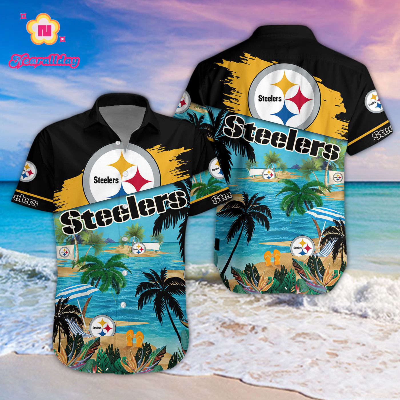 Pittsburgh Steelers Hawaiian shirt Pittsburgh Steelers Hawaiian shirt