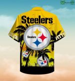 Pittsburgh Steelers NFL Palm Sunset Hawaiian Shirt