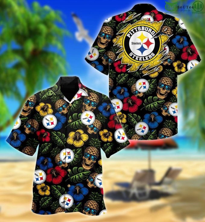 Pittsburgh Steelers NFL Pineapple Hawaiian Shirt