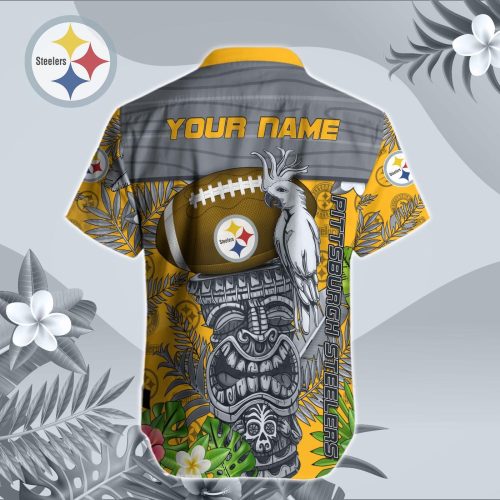 Pittsburgh Steelers NFL Printed Hawaiian Shirt Custom Gift