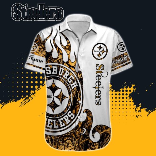 Pittsburgh Steelers NFL Printed Hawaiian Shirt Custom Gift