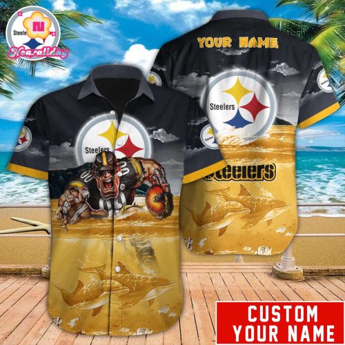 Pittsburgh Steelers NFL Printed Hawaiian Shirt Custom Gift