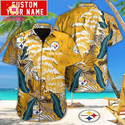 Pittsburgh Steelers NFL Printed Hawaiian Shirt Gift