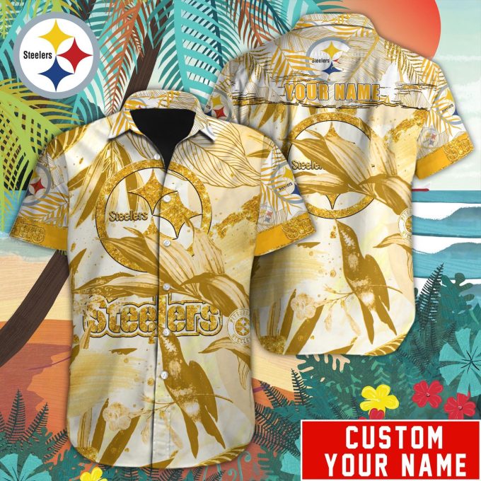 Pittsburgh Steelers NFLHawaiian shirt Custom Gift
