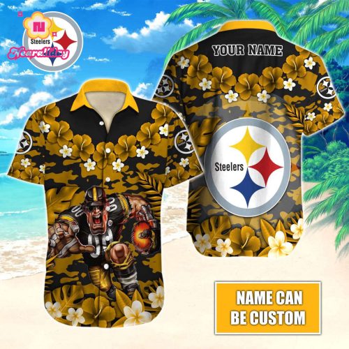 Pittsburgh Steelers NFLHawaiian shirt Custom Gift