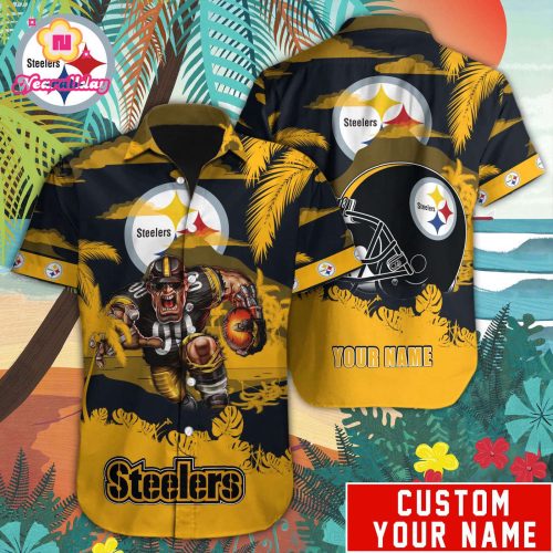 Pittsburgh Steelers NFLHawaiian shirt Custom Gift