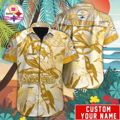 Pittsburgh Steelers NFLHawaiian shirt Custom Gift