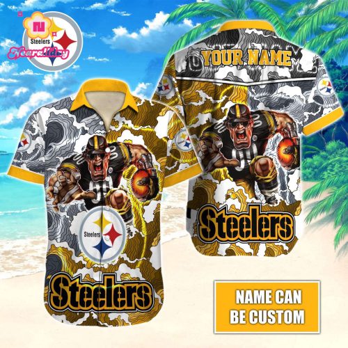 Pittsburgh Steelers NFLHawaiian shirt Custom Gift