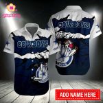 Premium Quality Personalized Dallas Cowboys Monter 3D Hawaiian Shirt Premium Quality Personalized Dallas Cowboys Monter 3D Hawaiian Shirt