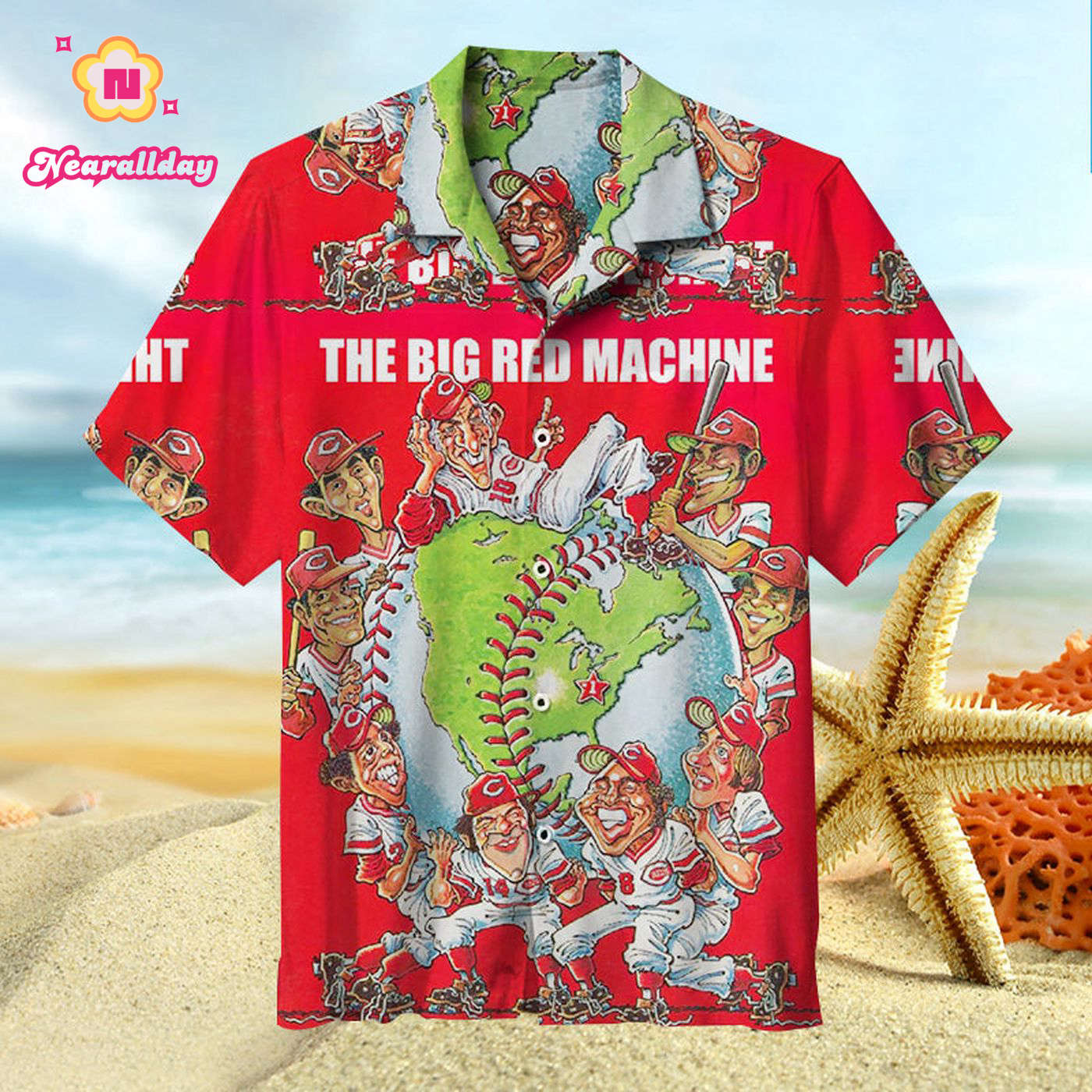 Vintage Cincinnati Reds Hawaiian Shirt – Retro MLB Baseball Fan Gear Vintage Cincinnati Reds Hawaiian Shirt – Retro MLB Baseball Fan Gear