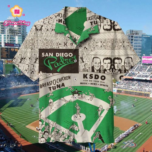 Vintage San Diego Padres Hawaiian Shirt – Retro MLB Baseball Fan Gear