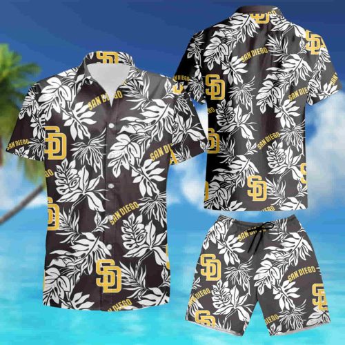 San Diego Padres Tropical Flower Hawaiian Shirt – 2023 Summer Fashion