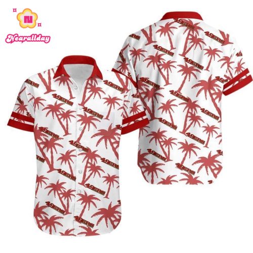 San Francisco 49ers Coconut Tree NFL Gift For Fan Hawaii Shirt and Sho