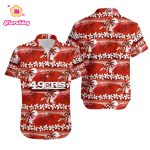 San Francisco 49ers Coconut Trees NFL Gift For Fan Hawaii Shirt and Sh