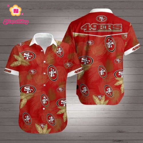 San Francisco 49Ers Football Hawaiian Shirt 04