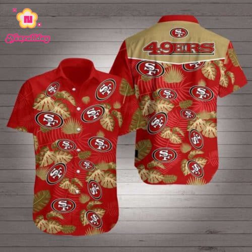 San Francisco 49Ers Football Hawaiian Shirt