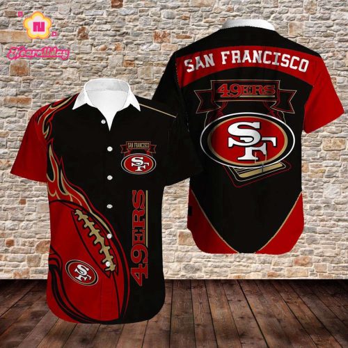 San Francisco 49ers Gift Hawaiian Shirt Model 4