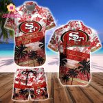 San Francisco 49ers Hawaiian Shirt And Beach Short – Gift for Men Women