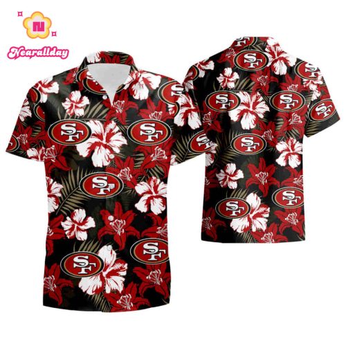 San Francisco 49ers Nfl Tommy Bahama Hawaiian Shirt summer shirt